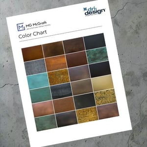 Color Chart website images with background