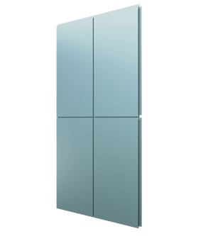 Vertical 48 x 96 Stiff T1 4-way Assembly_Perspective 1
